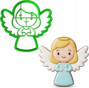 Húsvéti Forma Mézeskalács lyukasztó Húsvétra Angyalka 8cm