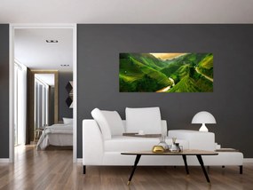 Kép - Mu Cang Chai rizsteraszok (120x50 cm)