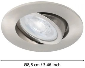 Eglo 99672 - LED RGBW Dimmelhető fügesztett mennyezeti lámpa SALICETO-Z LED/5W/230V