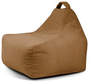 Barna buklé gyerek babzsákfotel Game Amuse – SLOWDOWN