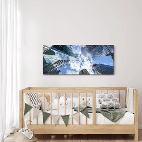 felhőkarcolók képe (120x50 cm)