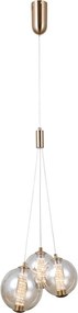 Italux glamour modern függeszték butero arany itxpnd-34359-3hbramb