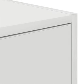 TV Szekrény Fehér 100x31x25,5 cm Műszaki Fa