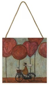 Sam Toft - Love Is All Around Fából készült kép