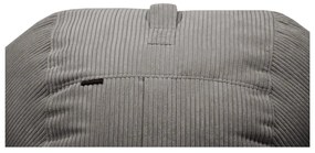 Téglavörös kordbársony babzsákfotel Roll 105 – SLOWDOWN