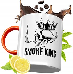 Narancssárga Bögre Dohányosoknak Ajándék fényképes nyomattal