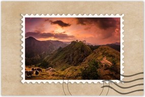 Poszterek 60x40 Tájkép bárányhegyekkel