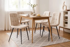 Modern Bársony Szék 44 x 54 x 88,5 cm