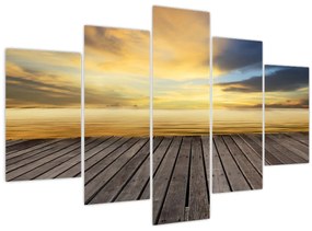 Kép - Kilátással rendelkező móló (150x105 cm)