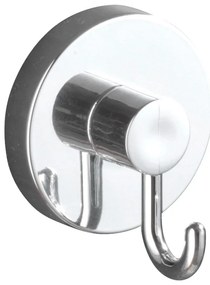 Fényes ezüstszínű öntapadós fürdőszobai kiegészítő szett Bari – Wenko