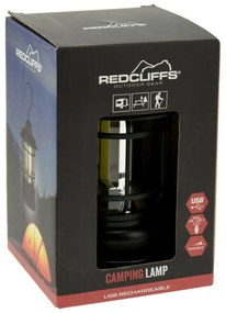 Redcliffs függő kempinglámpa, USB, 11,5 x 18 cm, tompítható