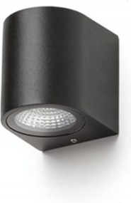 Rendl Zack I kültéri Led fali lámpa 3W 3000K antracit IP54