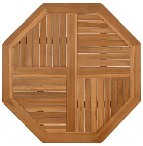 tömör tíkfa nyolcszögletű asztallap 90 x 90 x 2,5 cm
