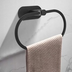 Rusztikus fürdőszobai öntapadós törölközőtartó