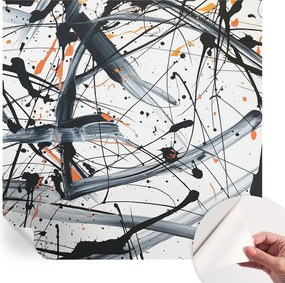 Öntapadós fali fotótapéta Hálószobába Energikus káosz 250x250