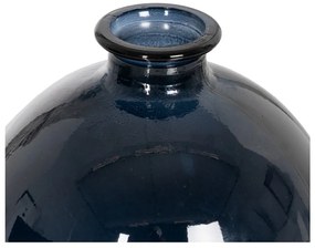 Sötétkék kézzel készített váza (magasság 18 cm) – Ixia