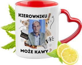 Kukiz Piros Bögre Szív Alakú Füllel Ajándék