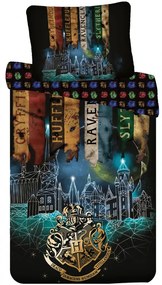 Harry Potter Ágyneműhuzat Flags 140×200cm, 70×90 cm