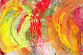 Absztrakció kép - festmény (90x60 cm)