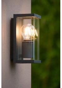 Lucide 27885/01/30 - Kültéri fali lámpa CLAIRE 1xE27/15W/230V IP54 fekete