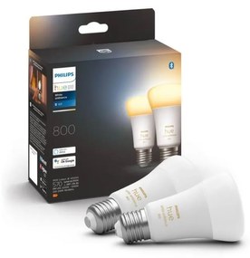KÉSZLET 2xLED Dimmelhető izzó Philips Hue WHITE AMBIANCE E27/6W/230V 2200-6500K 871951432824200