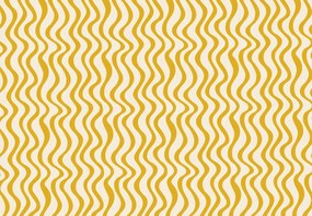 Fotótapéta - Sárga hullámok (147x102 cm)