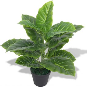 vidaXL műtaró virágcseréppel 45 cm zöld