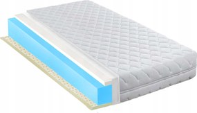 Puha matrac 90x160 visco memory latex visco H1 légáteresztő 11 cm