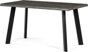 Jídelní stůl 140x80cm, mdf, šedý dub, HT-F4514 GREY