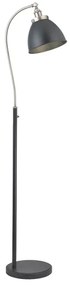 Endon 98753 - Állólámpa FRANKLIN 1xE27/10W/230V matt króm/antracit