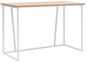 Íróasztal Nidupe 5 (zafír tölgy + fehér) . 1094958