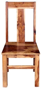 4 db tömör fa étkezőszék