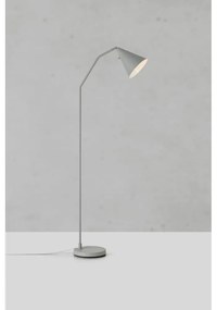 Szürke LED dimmelhető állólámpa fém búrával (magasság 144 cm) Funil – Markslöjd