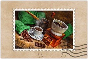 Poszterek 90x60 Csésze és zöld zsákok