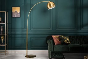 BIG BOW modern állólámpa - arany - 205cm