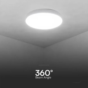 LED Dimmelhető mennyezeti lámpa LED/60W/230V 3000-6500K 49,5 cm fehér + távirányító