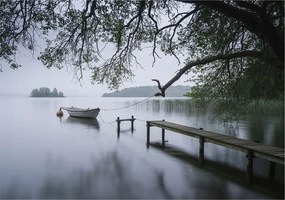 Fali fotótapéta előszoba konyhába Csendes tó 208x146 Ragasztó