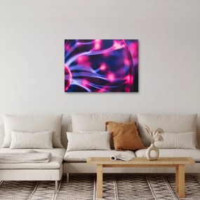 Absztrakt lila kép (70x50 cm)
