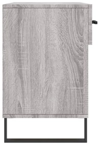 vidaXL szürke sonoma színű szerelt fa cipőpolc 102 x 35 x 55 cm