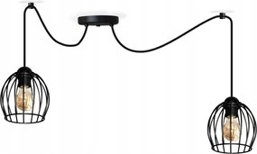 Függő lámpa Pók Drót Diamond Ovális 2 szín