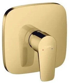 Hansgrohe Talis E zuhany csaptelep vakolat alatti rész nélkül fényes arany 71765990
