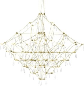 King Home CONSTELATION GOLD MSE1501100127 Függőlámpa 72x72W/LED 3000K 2880LM IP20