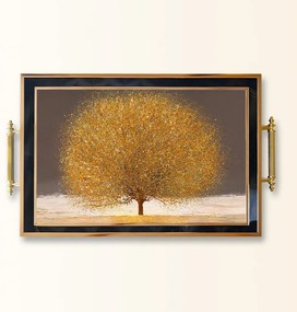 Üveg tálca, 38×24 cm – TPA9862