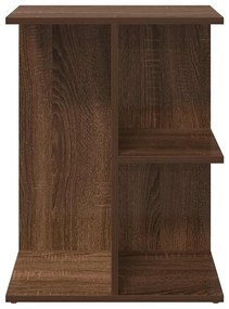 éjjeliszekrény barna tölgyfa 46,5x29x61 cm gépi forgácsolt fa
