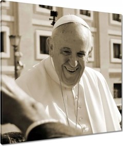 Festmények 80x80 Ferenc pápa Portré