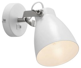 NORDLUX Largo fali lámpa, fehér, E27, max. 25W, 12cm átmérő, 47051001