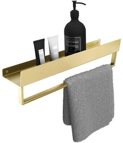 Fürdőszobai polc SF01 45cm gold brush