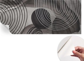 Fotótapéta Fali tapéta Hálószobába és Nappaliba Harmónia formák 250x104 cm