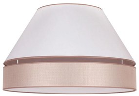 Duolla - Mennyezeti lámpa AVIGNON 3xE27/15W/230V á. 60 cm fehér/bézs