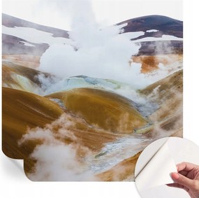 Prémium fali öntapadós fotótapéta Vulkáni dombok 250x250 cm